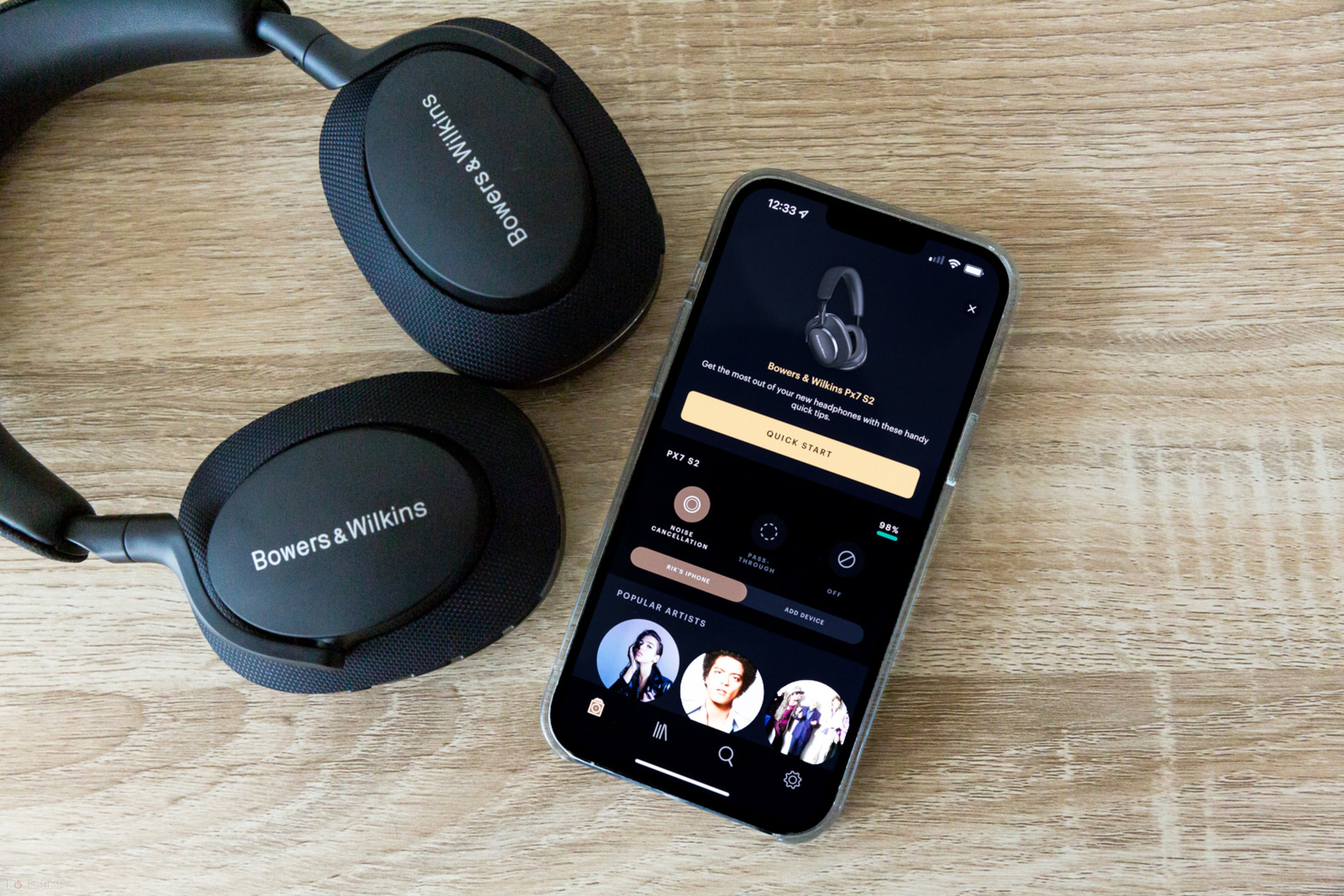 Bowers & Wilkins представила наушники с шумоподавлением Px7 S2